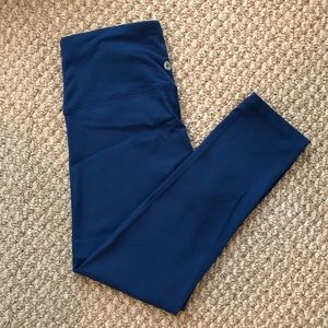 90 Degree Blue Cropped Leggings Size S